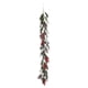 thumbnail image 2 of Guirnalda navideña de ratán de 1 metro con agujas de pino escarchadas, bayas rojas y piñas | Decoración navideña artificial para repisa, mesa y chimenea, 2 of 5