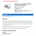 thumbnail image 2 of Thermostat - Compatible with 2009 - 2013 Chevy Corvette 2010 2011 2012, 2 of 2