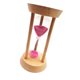 thumbnail image 4 of Reloj de Arena de Cristal Perfecl 30 Minutos Rosa Temporizador de Arena, 4 of 6