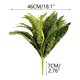 thumbnail image 2 of Ramo de Hojas de Helecho Persa Artificial de 47 Cm | Plantas Verdes Simuladas de Seda, Plástico y Hierro | Decoración para Interior y Exterior, Hogar, Oficina, Jardín, Aspecto Natural y Duradero, 2 of 6