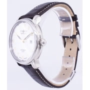 Zeppelin Men's Stainless Steel Leather Wristwatch, Multicolor, Model 7656-1 76561