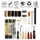 thumbnail image 4 of Kit completo de 46 herramientas para costura y trabajo en cuero - Incluye hilo encerado, dedales, tijeras, lijas y accesorios premium para artesanías en piel. ¡Perfecto para proyectos DIY!, 4 of 7