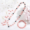 thumbnail image 2 of 1box Malaysia Beads Strands Imitation Rhodochrosite Round Dyed 8mm Hole: 1mm about 48pcs/strand 15 inch(38.1cm) 4strands/box, 2 of 5