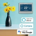 thumbnail image 2 of Thermostat programmable 7 jours à écran tactile couleur Wi-Fi intelligent Honeywell Home RTH9585WF, 2 of 8