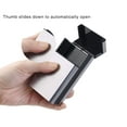 thumbnail image 3 of Metal Cigarette Case Aluminium Cigar Cover，Flip-top 20pcs(Silver), 3 of 5