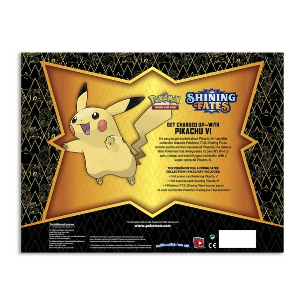 ポケモンShining Fates Pikachu V コレクションボックス Pokemon TCG: Shining Fates Pikachu V Collection — Card game