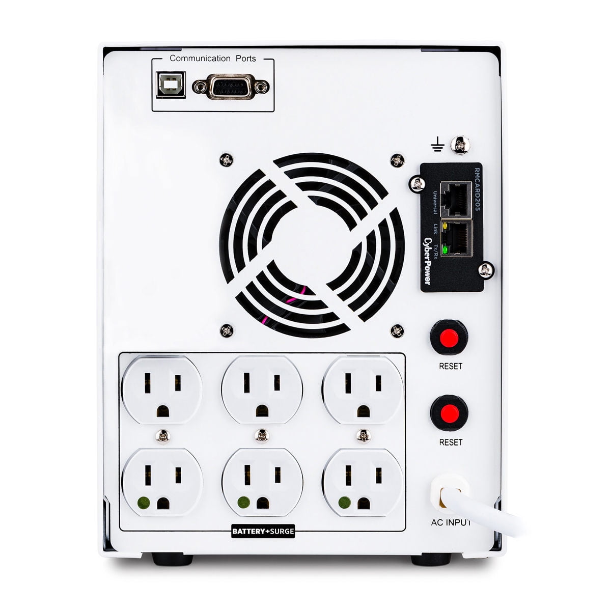 CyberPower M750L 750VA/600W Medical Grade UPS, 6x NEMA 5-15R-HG