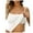White, variant on Women's Shelf Bra Camisole Tops Adjustable Strap Cami Tank Cotton Undershirts
