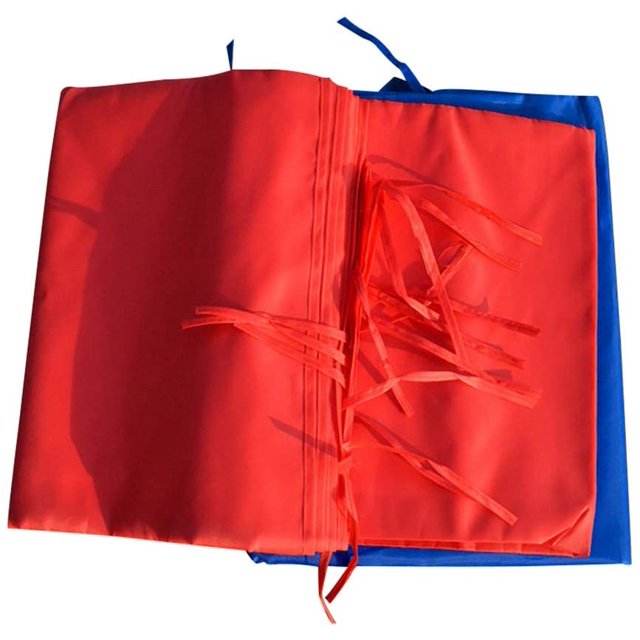 Carpa de protección solar de cuatro esquinas, toldo plegable de tela para exteriores, toldo instantáneo sin estante y parte superior de tela LingWen 9024715597908