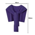 thumbnail image 7 of Sweater Shawl Wraps for Women, Soft Warm Knitted Shawls Travel Casual Scarf Cape Shoulder Tops Fashion Wrap Lady Shawl, 7 of 7