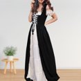 thumbnail image 2 of Vestido de cosplay para mujer vestidos de hadas irlandeses medievales ropa de club para cosplay de Halloween, 2 of 6
