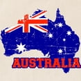 thumbnail image 2 of CafePress - Australia Map Flag - Unisex Canvas Tote Bag, Beige, 1-Piece, 2 of 6