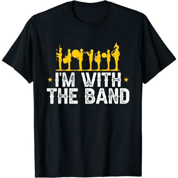 Marching Band Band Life I'M With The Band T-Shirt