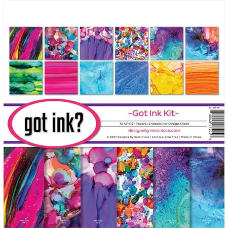 UPC: 0810040174940 | Reminisce Collection Kit 12 X12 -Got Ink?