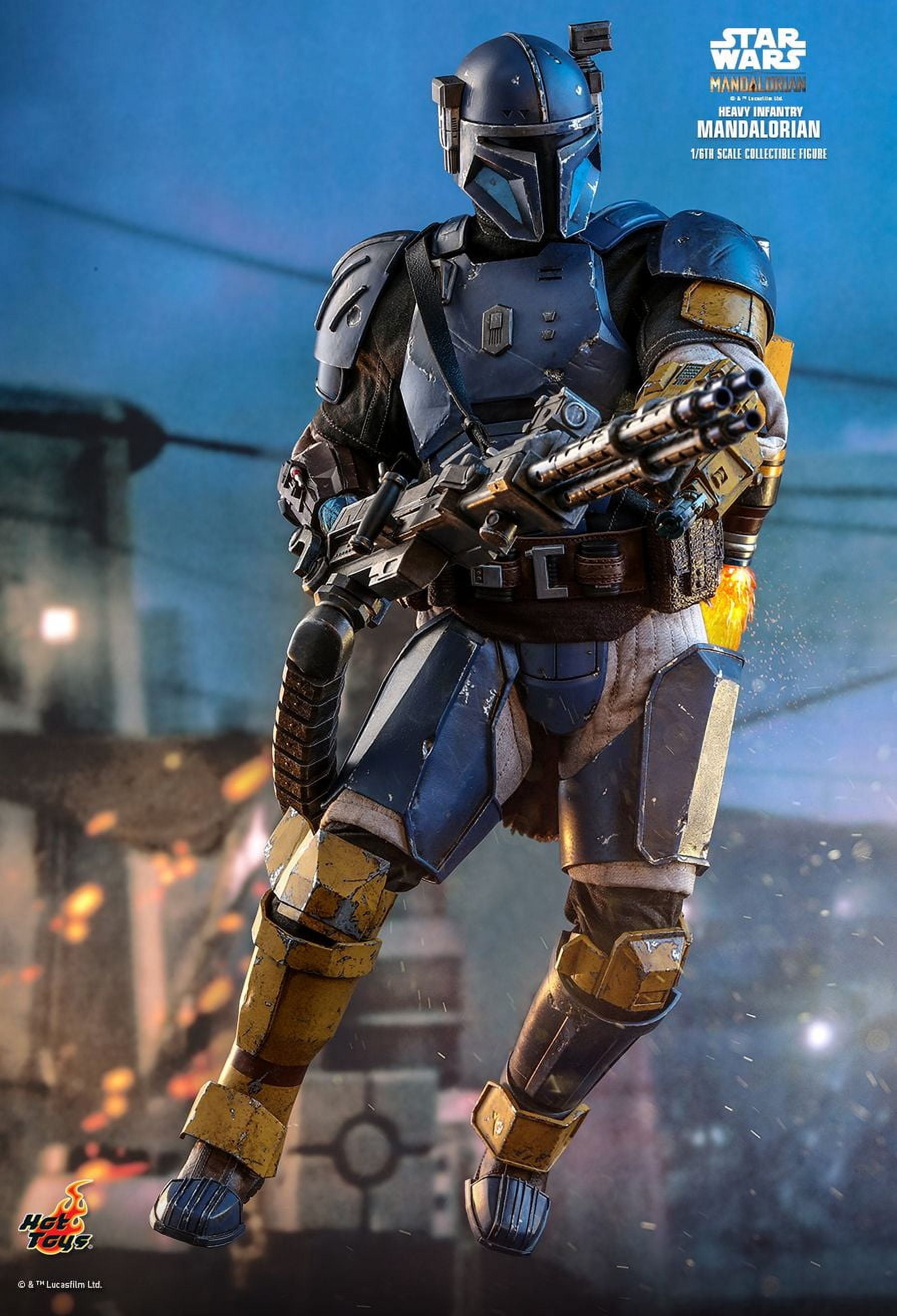 Figure Hot Toys TMS010 - Star Wars - The Mandalorian - Heavy Infantry Mandalorian