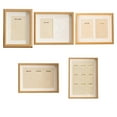 thumbnail image 4 of jesticaly Multifunctional Wooden Medal Photo Holder Showcase Achievements Photo Frame Storage Display Picture A4 three hole, 4 of 6