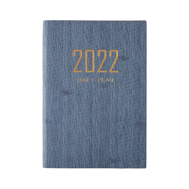Agenda 2022 Bloc de notas Página interior A5 Manual de eficiencia Cuadernos de planificación Wmkox8yii hjk205