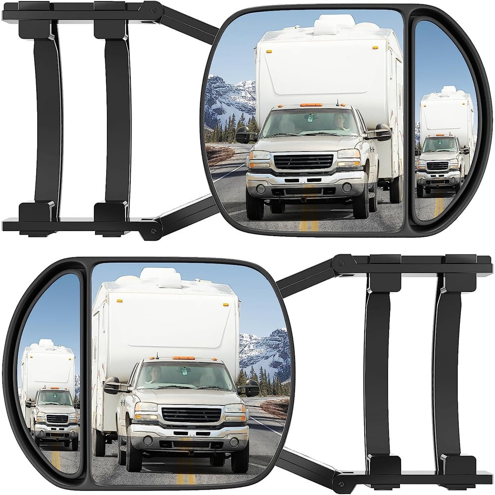 Towing Mirrors,Mirror Extenders For Towing,Fit all System Universal