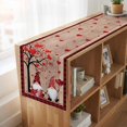 thumbnail image 6 of Table Runners 90 Inches Long Dress Scarves, Valentine's Day Farmhouse Coffee/Dining/Kitchen Table Runner for Living Room, Gnomes Love Heart Tree Wooden 13x90 Inch, 6 of 9