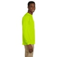 thumbnail image 3 of Gildan Ultra Cotton® 6 oz. Long-Sleeve Pocket Men T-Shirt Safety Green Medium, 3 of 3