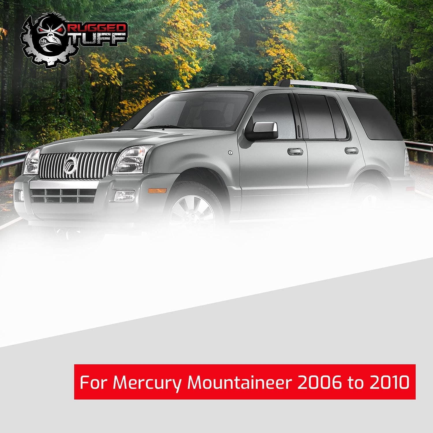 Rugged TUFF Driver Side Mirror Glass for Ford Explorer, Ranger, Mazda B2300, B3000, B4000, Mercury Mountaineer