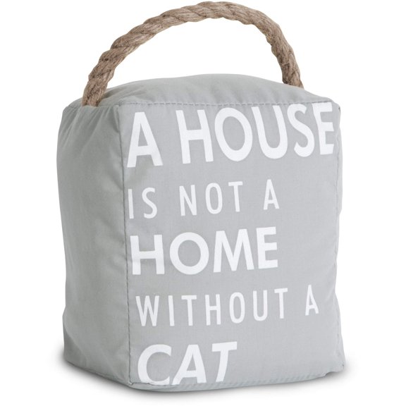 Pavilion Gift Company 72155 Cat Door Stopper, 5 by 6-Inch