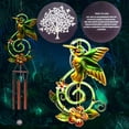 thumbnail image 1 of Outside Solar Wind Chimes with Tree of Life Pendant, 38'' Solar Powered Chimes with LED Lights for Kids Gifts from Parents ,Top Decor for Patio, Porch, Pathway, Backyard, Bird, 1 of 5