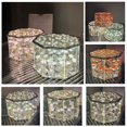 thumbnail image 3 of Handmade Rose Mirror Small Night Light Rechargeable Sleep Light Bedside Ornamen↑ S7B9, 3 of 8