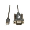 thumbnail image 2 of Tripp Lite Usb 2.0 Usb-c To Db9 Adapter Cable Usb-c To Rs-232 M/m 5' 5ft - Serial/usb For Smartphon, 2 of 2