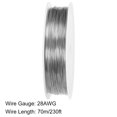 thumbnail image 2 of Unique Bargains Fil de Résistance Chauffant 0.3mm 28AWG Fils de Résistance Nichrome pour Éléments Chauffants 230 Pieds, 2 of 4