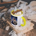 thumbnail image 5 of 3dRose, Vintage Join the US Crop Corps Work on a Farm this Summer WPA Poster, 11oz Two-Tone Yellow Mug, 5 of 7