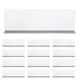 thumbnail image 2 of Wardrobe Dividers For Clothes L Shape Storage Rack Organizer Magnetic Stability Compact Size 20Pcs, 2 of 5