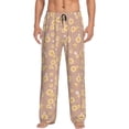 thumbnail image 2 of Lsque Bee Gnome Print Men's Pajama Pants, Lounge Pant - Comfortable Home Wear,Elastic Waistband, Stylish Design-Large, 2 of 9