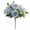 Blue, variant on Artificial Flowers Kingtowag, 6-Pronged Forest Hydrangea Peony White, 1 Bunch of Artificial Flowers, Room Decor Markdowns, Home Decor