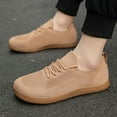 thumbnail image 5 of Men's Casual Shoes Couple Wide Toe Low Top Lace Up On Lightweight Athletic Walking Fitness Outdoor Sport Sneakers, 5 of 7