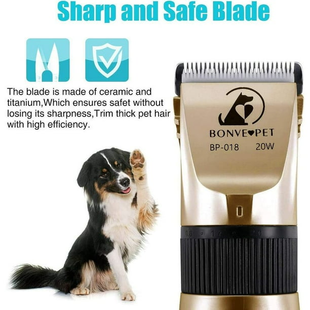 Dog clippers for clearance long haired dogs