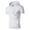 White, variant on WREESH Men's Hooded T-Shirt Casual Sports Pullover Tops with Drawstring, Solid Color White