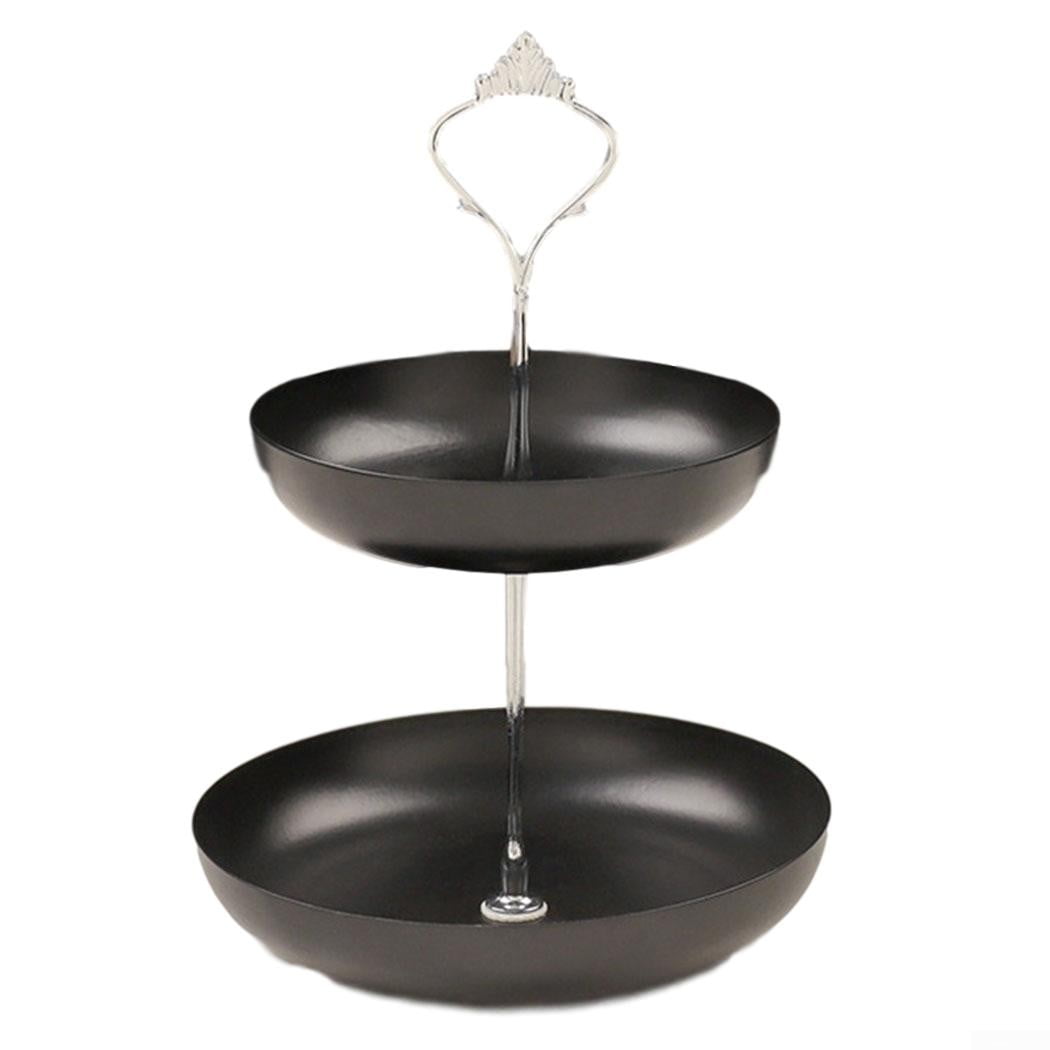 Iron Cake Stand Afternoon Tea Wedding Plates Party Tableware Dessert Display 