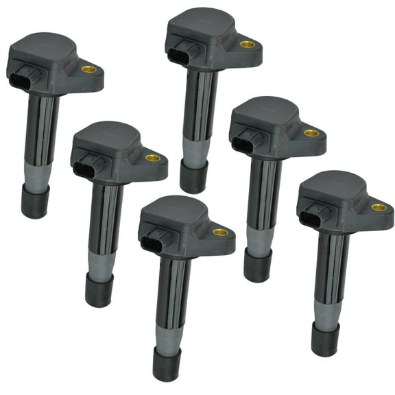 TRQ Ignition Coil Set of 6 Fits select: 2008-2015 Honda & Acura
