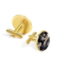 thumbnail image 3 of Praying Hands Elegant Stainless Steel Men's Cufflinks Set for Formal Attire, Wedding, and Business Meetings, 3 of 6