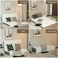 thumbnail image 6 of Gymax Queen 3'' Tri-fold Memory Foam Floor Mattress Topper Portable w/ Carrying Bag, 6 of 10