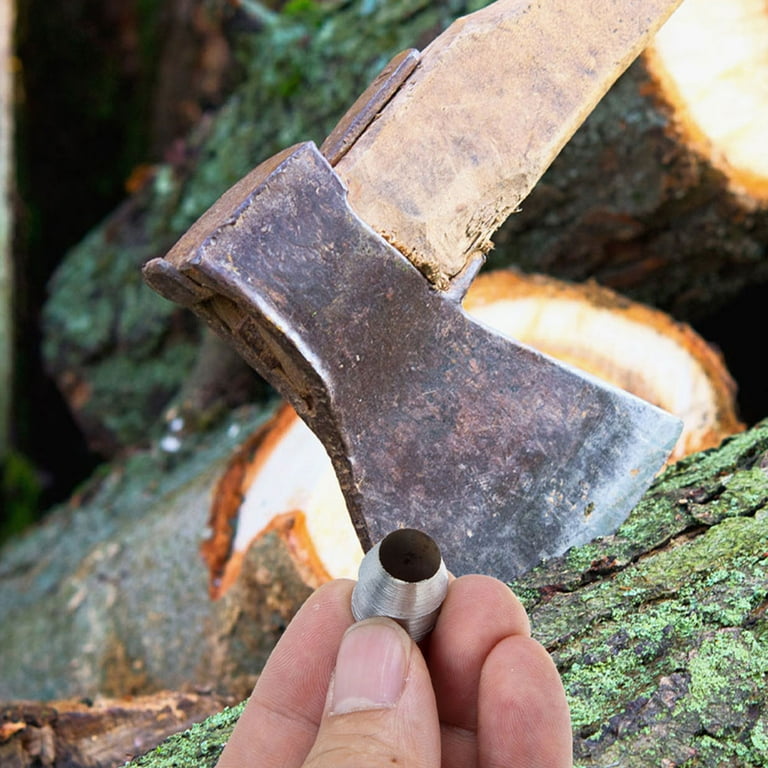 25Pcs Practical Round Steel Wedge For Axe Claw Hammer Round Handle