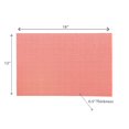 thumbnail image 2 of Vinyl Placemat Linen Coral 12 X 18 - Ensemble De 12, 2 of 4