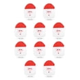 thumbnail image 3 of Injueey Vajilla pequeña de Feliz Navidad, cubertería, tenedor, cuchara, tapa, artesanía casera, decoración de mesa, decoración de Papá Noel Type1 NO1 Injueey CBP183268, 3 of 6