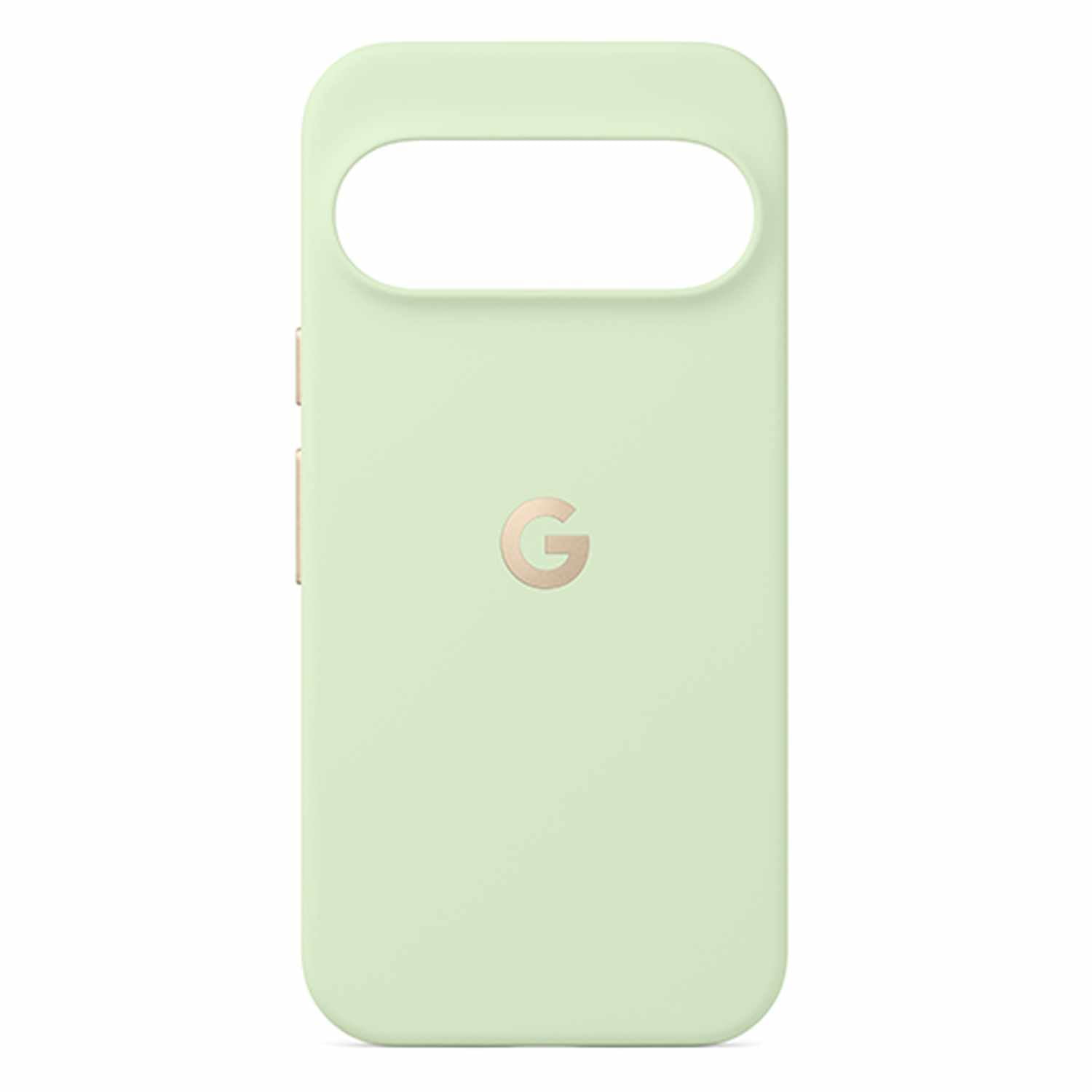 Google Étui en Silicone avec Magnets Jade (Vert) pour Google Pixel 10/10 Pro