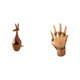 thumbnail image 1 of Estatua Animal Figura Artesanía Escultura de Madera Escultura de Mano Manos Entrelazadas Amantes Abrazados Talla de Resina Adecuado para Regalar Decor, 1 of 8