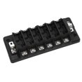 thumbnail image 2 of Disyuntor de caja de bloque de fusibles de 6 vías con tapa impermeable para protección de circuito de vehículos y barcos, 2 of 14