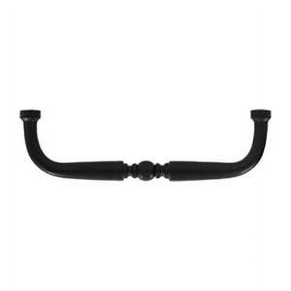 Deltana PCT400U19 Wire Pull, Traditional, 4" in Paint Black