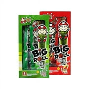 TAO KAE NOI Grilled Seaweed Big Roll; Spicy Flavor; Box of 9 Packets; Taste of Thailand