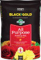 SunGro Black Gold All Purpose Potting Soil Fertilizer Mix, 2 Cubic Feet Bag